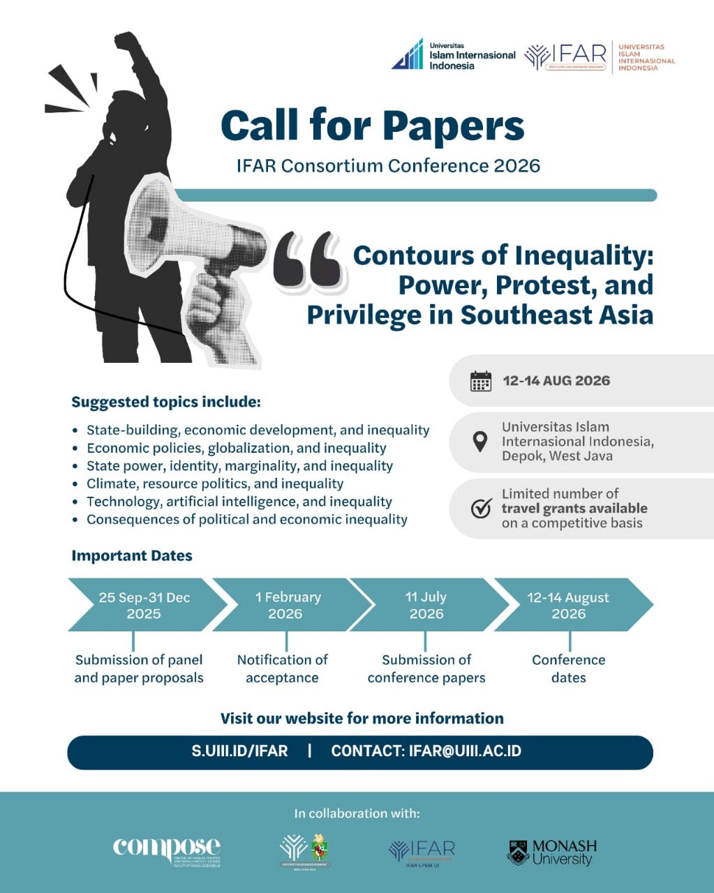 [CALL FOR PAPERS] IFAR Consortium Conference 2026