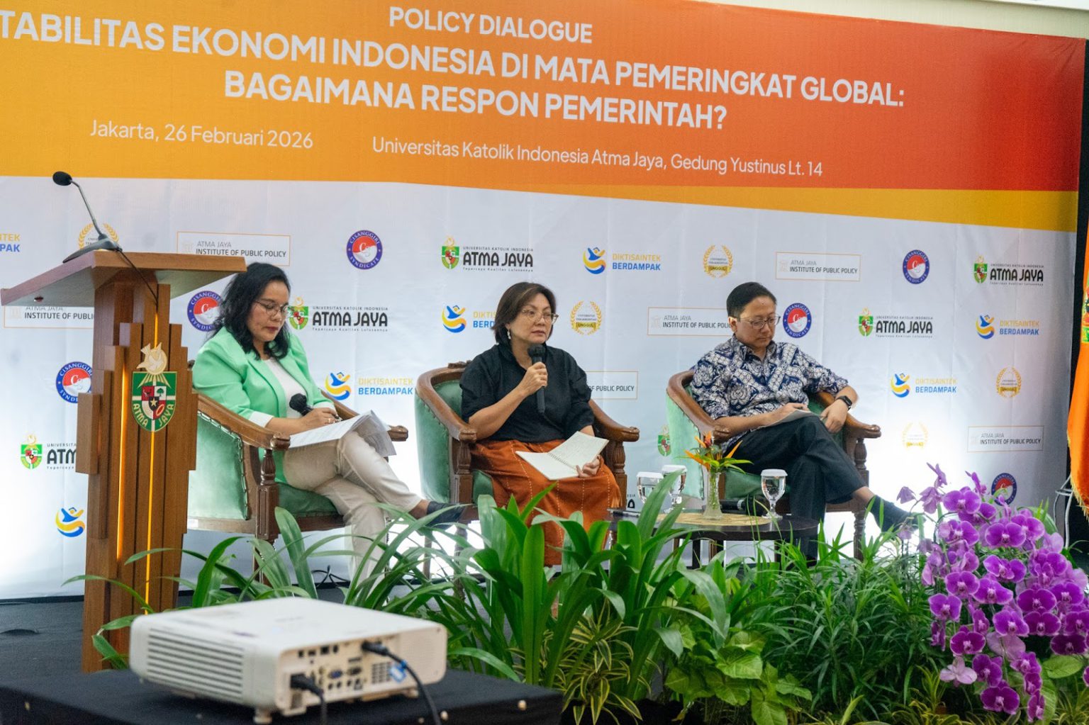 Policy Dialogue: Stabilitas Ekonomi Indonesia di Mata Pemeringkat Global