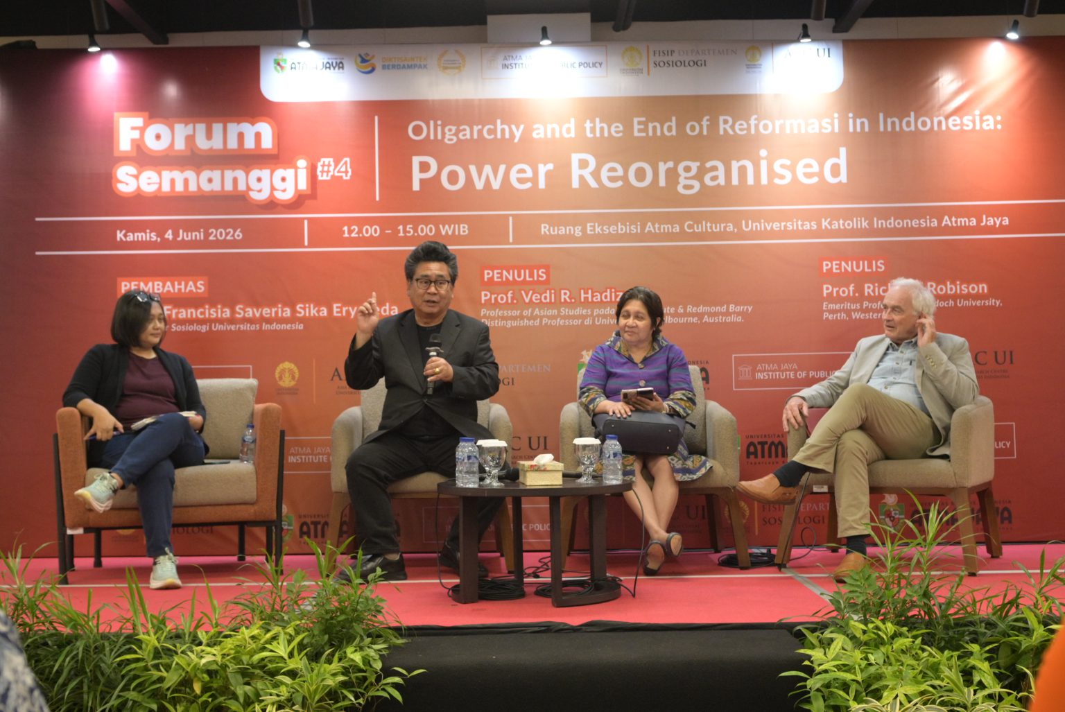 IPP Unika Atma Jaya Hadirkan Forum Semanggi #4: Membaca Ulang Demokrasi Indonesia Lewat Lensa Oligarki