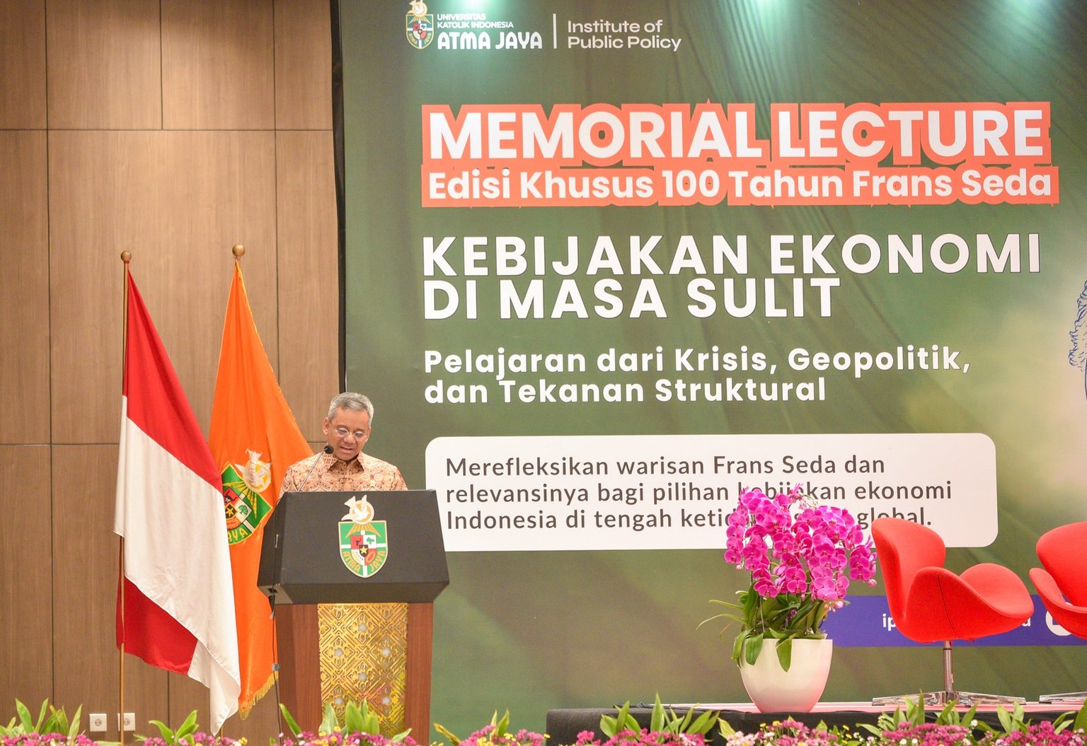 Merancang Kebijakan Ekonomi di Masa Sulit: Refleksi 100 Tahun Frans Seda